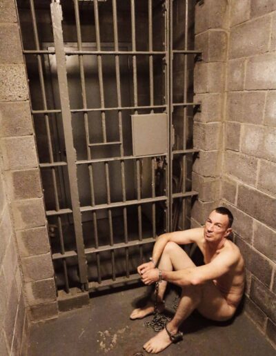 Drummer Mag Pic Of Naked Man In Jail Cell