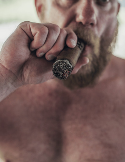 Drummer Mag Kinky Cigar Fetish For Bearded Men