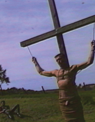 Drummer Mag Photo Of Crucifixion Fetish