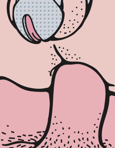 Drummer Mag Pop Art Caged Dick Anal Penetration
