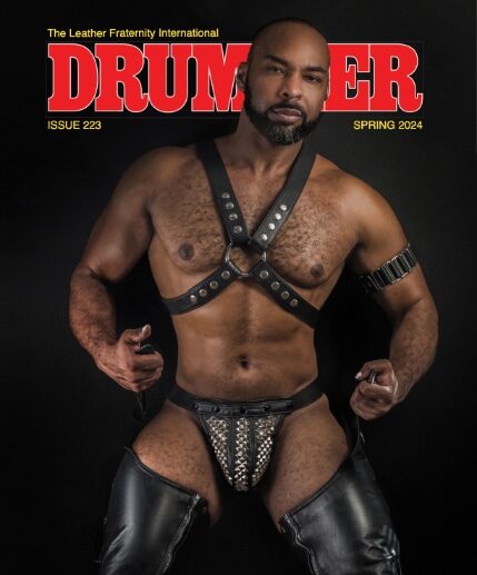 Issue 223 Black Leather Spring 2024.